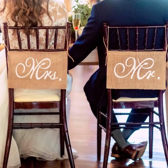 Wedding Chair Signs - Picture 2 of 2